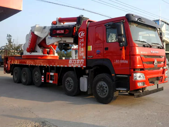 五軸重型隨車(chē)吊