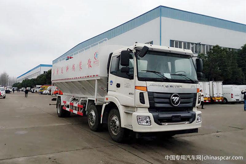 福田小三軸散裝飼料運輸車