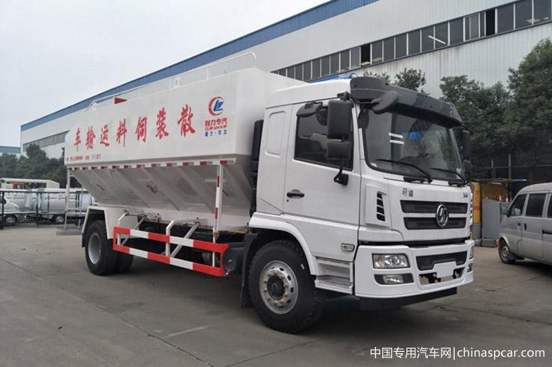 陜汽軒德散裝飼料運(yùn)輸車