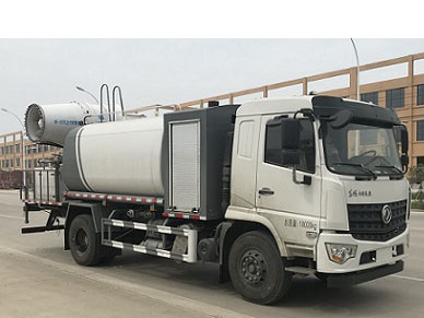 國(guó)六東風(fēng)專用底盤(pán)多功能抑塵車(chē)